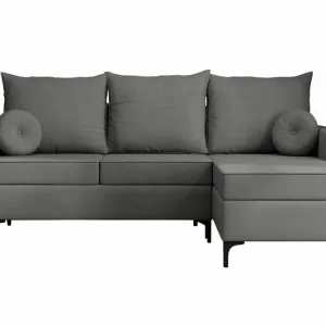 Outlet Knocklong 3-sits Hörnbäddsoffa Grå - Möbler