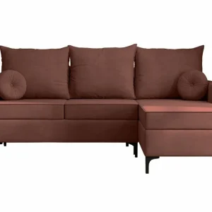 Endast idag Knocklong 3-sits Hörnbäddsoffa Rosa - Möbler
