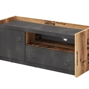 Rathmore Tv-skåp 110 cm Grå - Möbler Billig