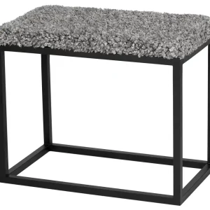 Palle Bänk 60x35 cm Stone/Black Rea