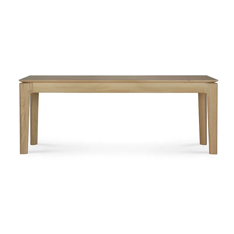 Bok bänk Lackad teak 35X126 cm Endast idag