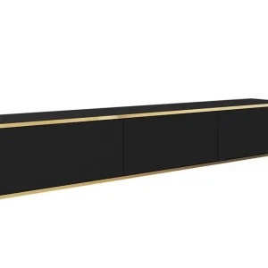 Scandinavian Choice Klinkerville Tv-skåp 175 cm Svart - Möbler Lågt pris