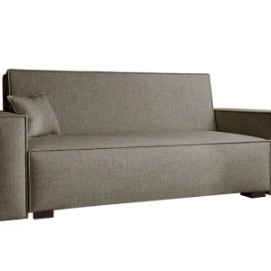 Utförsäljning Denegal 2-sits liten bäddsoffa i Tyg Brun , Beige - Möbler