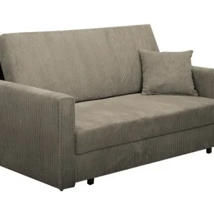 Denegal 2-sits liten bäddsoffa i Manchester Beige - Möbler Sänkt pris