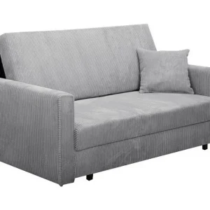 Snabb frakt Denegal 2-sits liten bäddsoffa i Manchester Grå - Möbler