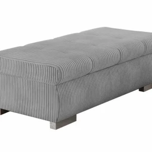 Cerys Fotpall 60 cm Grå - Möbler I lager