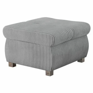 Cerys Fotpall 60 cm Grå - Möbler Fynd