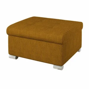 Trefor Fotpall 68 cm Gul - Möbler Beställ nu