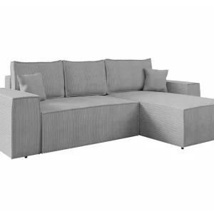 Kampanj Knocklong 3-sits Hörnbäddsoffa Ljusgrå - Möbler