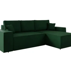 Kampanj Knocklong 3-sits Hörnbäddsoffa Grön - Möbler