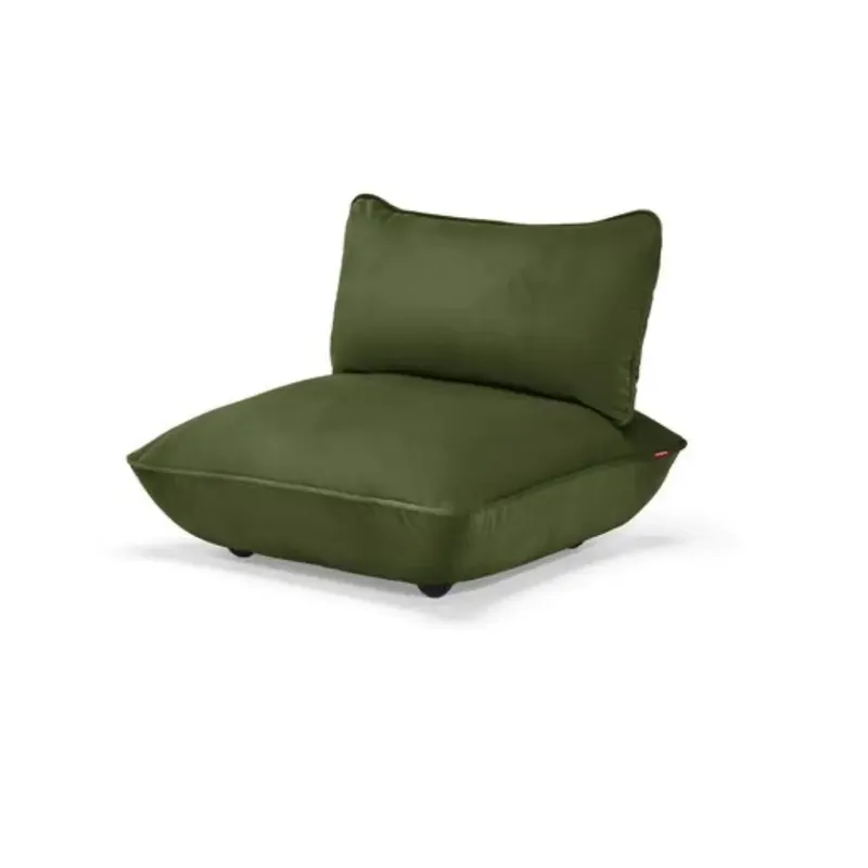 sumo seat velvet soffmodul recycled deep green Rabatt