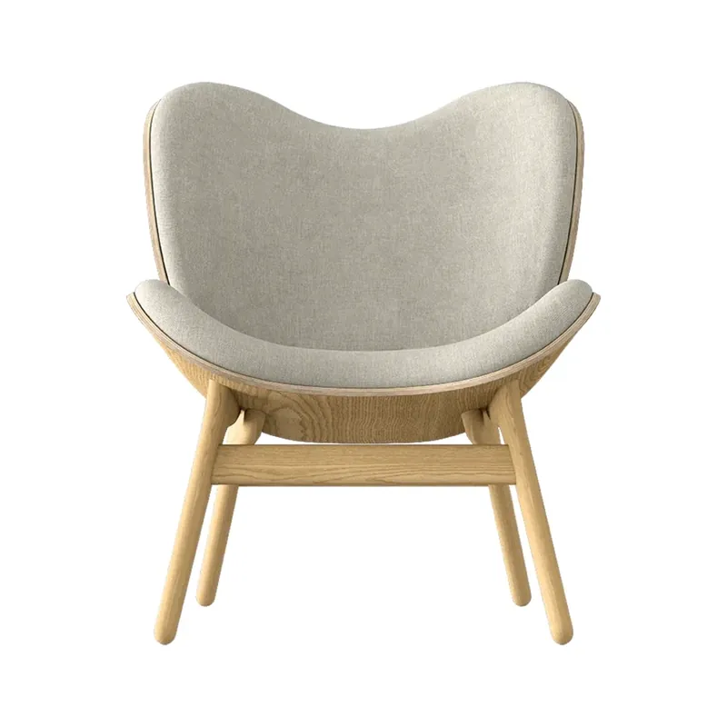A Conversation Piece Loungestol Oak/White Sands Rabatter