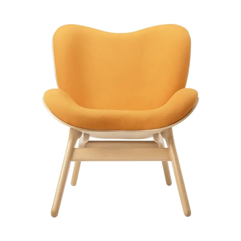 A Conversation Piece Loungestol Oak/Tangerine Rea