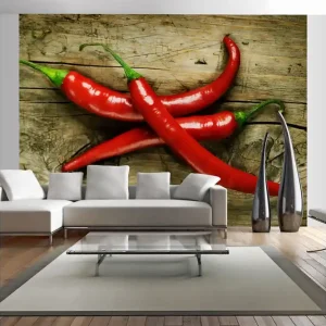 Trygg betalning Fototapet Spicy Chili Peppers 300x231 - Inredning & dekor