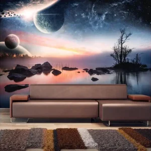 Begränsat antal Fototapet Kosmiska Landskap 300x231 - Inredning & dekor