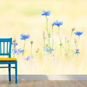 Billig Fototapet Cornflowers 300x231 - Inredning & dekor