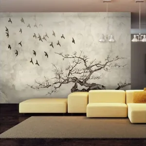 Utförsäljning Fototapet Flock Of Birds 300x231 - Inredning & dekor