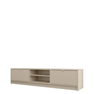 I lager Novaj Tv-skåp 180 cm Beige - Möbler