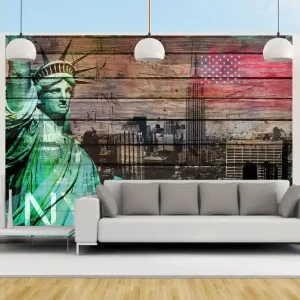 Begränsat antal Fototapet NYC Symbols 300x210 - Inredning & dekor