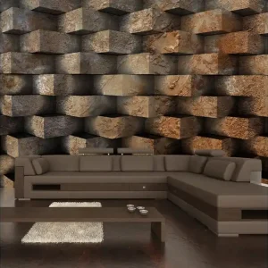 Begränsad tid Fototapet Brick Braid 300x210 - Inredning & dekor