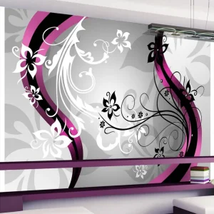 Billigare Fototapet Art-Flowers Pink 300x210 - Inredning & dekor