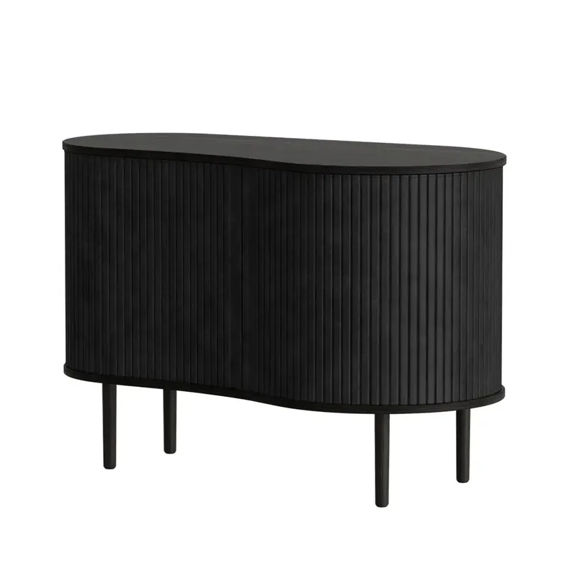 Audacious Skåp Svart Ek/Charcoal Extra rabatt