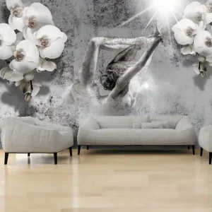 Snabb frakt FOTOTAPET Arrangement With Orchid 300x210 - Inredning & dekor