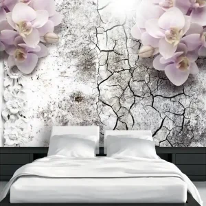 Billig FOTOTAPET Bright Red Orchids 300x210 - Inredning & dekor