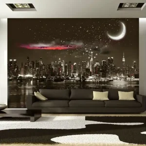 Begränsat erbjudande FOTOTAPET Starry Night Over NY 300x210 - Inredning & dekor