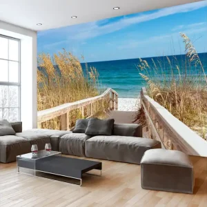 Billig FOTOTAPET Summer At The Seaside 300x210 - Inredning & dekor