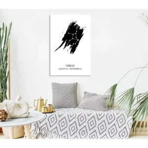 Tavla Zodiac Signs: Virgo (1 Part) Vertical 60x90 - Inredning & dekor Rabatter