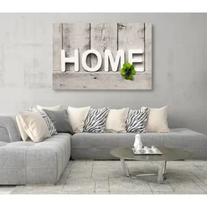 Tavla Happy Home 90x60 - Inredning & dekor Premium