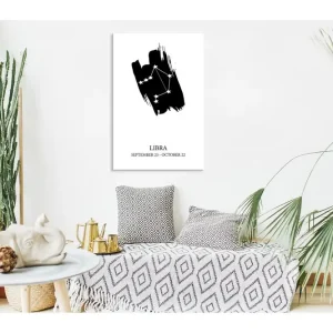 TAVLA Zodiac Signs: Libra (1 Part) Vertical 60x90 - Inredning & dekor Fynd