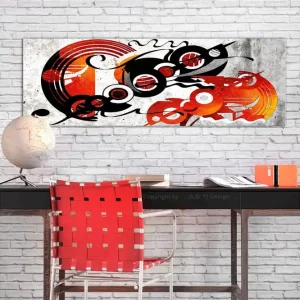Tavla Music Creations (1 Part) Narrow 150x50 - Inredning & dekor Rea