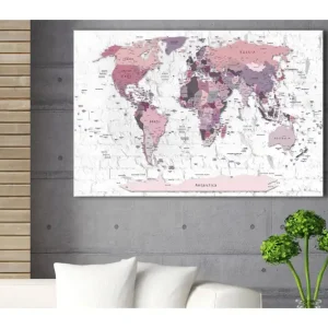 Tavla Pink Frontiers 120x80 - Inredning & dekor Säker betalning