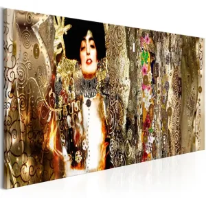 Snabb leverans Tavla Judith And Flowers 1 Part Narrow 150X50 Flerfärgad - Inredning & dekor