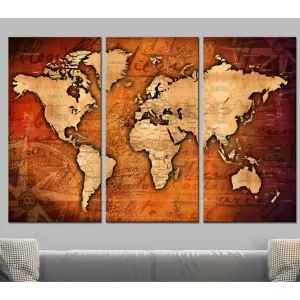 Tavla Amber Travels 90x60 - Inredning & dekor Billigare