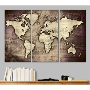 Tavla Golden Travels 90x60 - Inredning & dekor Rea