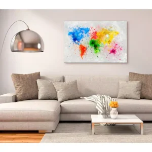 TAVLA Expressionism of the World 60x40 - Inredning & dekor Fri frakt