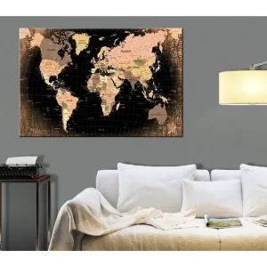 Tavla Earth the Land 120x80 - Inredning & dekor Expressleverans