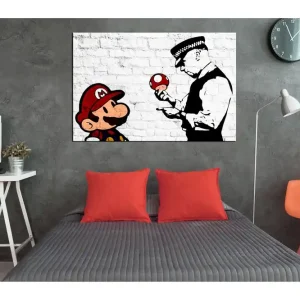 Tavla Banksy on Brick 90x60 - Inredning & dekor Reapris