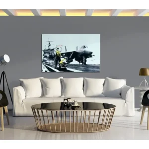 Begränsat antal TAVLA Applause by Banksy 120x80 - Inredning & dekor