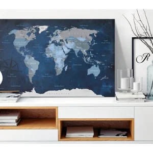 Tavla Dark Blue World 120x80 - Inredning & dekor Begränsat antal