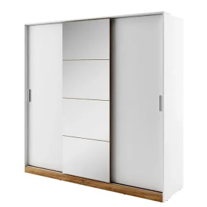Dentro Garderob 220x63x215 cm Vit - Förvaring Reapris