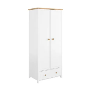 Story Garderob 85x52x196 cm Vit - Förvaring Handla nu