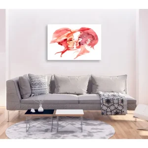 TAVLA Pastel Rapture 90x60 - Inredning & dekor Populärt val