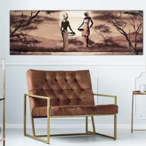 Tavla Working Women (1 Part) Narrow 150x50 - Inredning & dekor Expressleverans