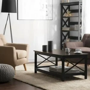 Rea Foster Soffbord 100 cm Svart - Möbler