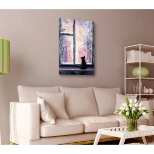 Bästa pris TAVLA Cat's Stories 60x90 - Inredning & dekor