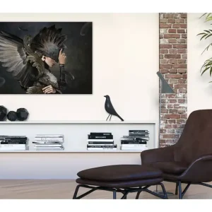 TAVLA Warrior Of Darkness 60x40 - Inredning & dekor Outlet